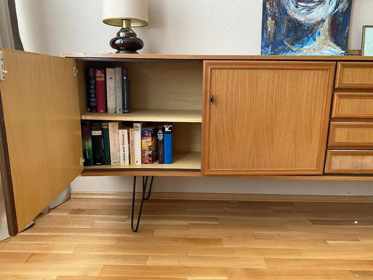 2 Schlafzimmer Wohnung Fuer 5 Personen, Balkon, Hunde Willkommen Leipzig Germany