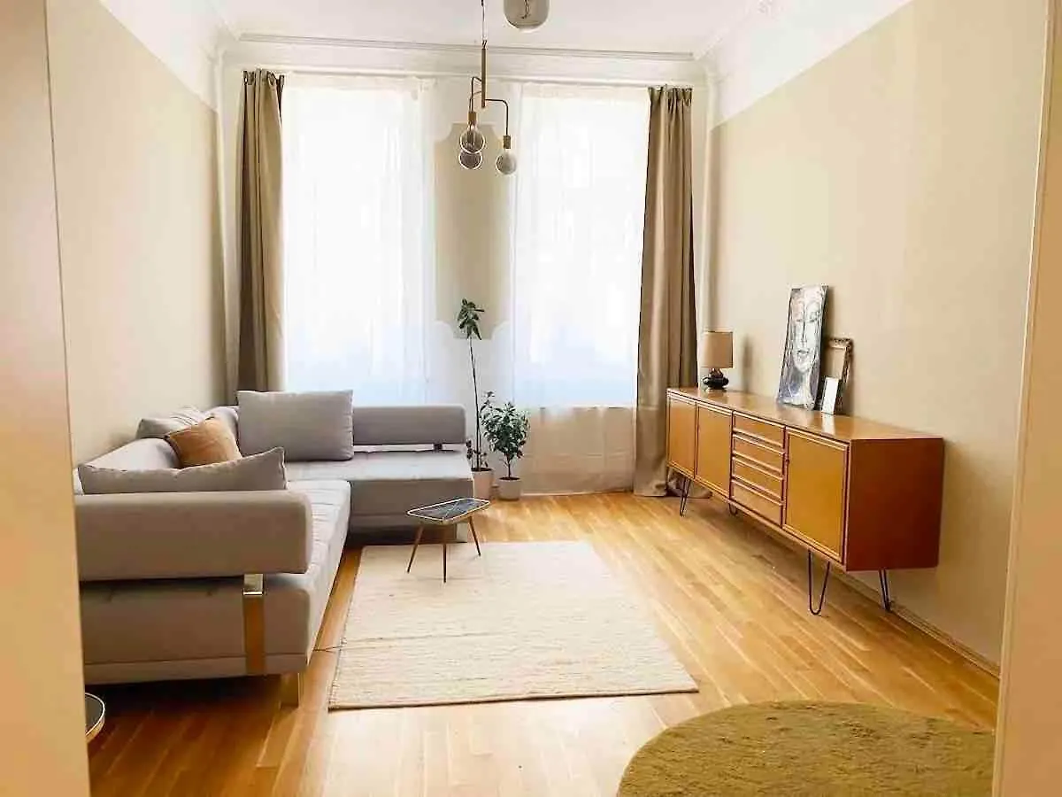 2 Schlafzimmer Wohnung Fuer 5 Personen, Balkon, Hunde Willkommen 라이프치히